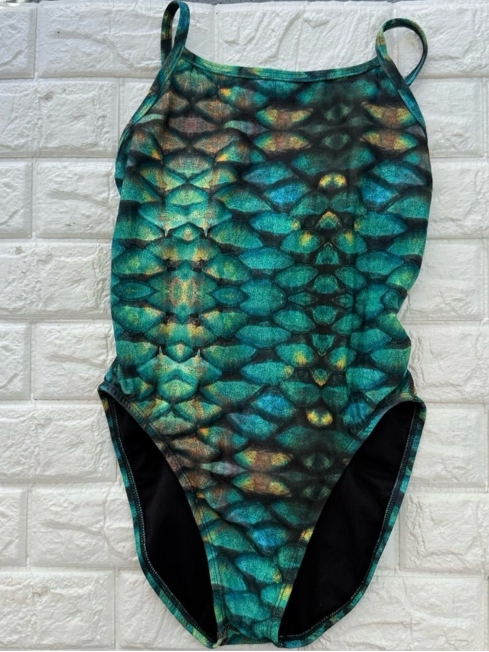 Jolyn Mermaid Mertail Print Onesie 28 ONE piece swimsuit